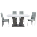 5 Piece Dining Table Set, 1.8