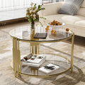 Modern Glass Coffee Table In 31.5