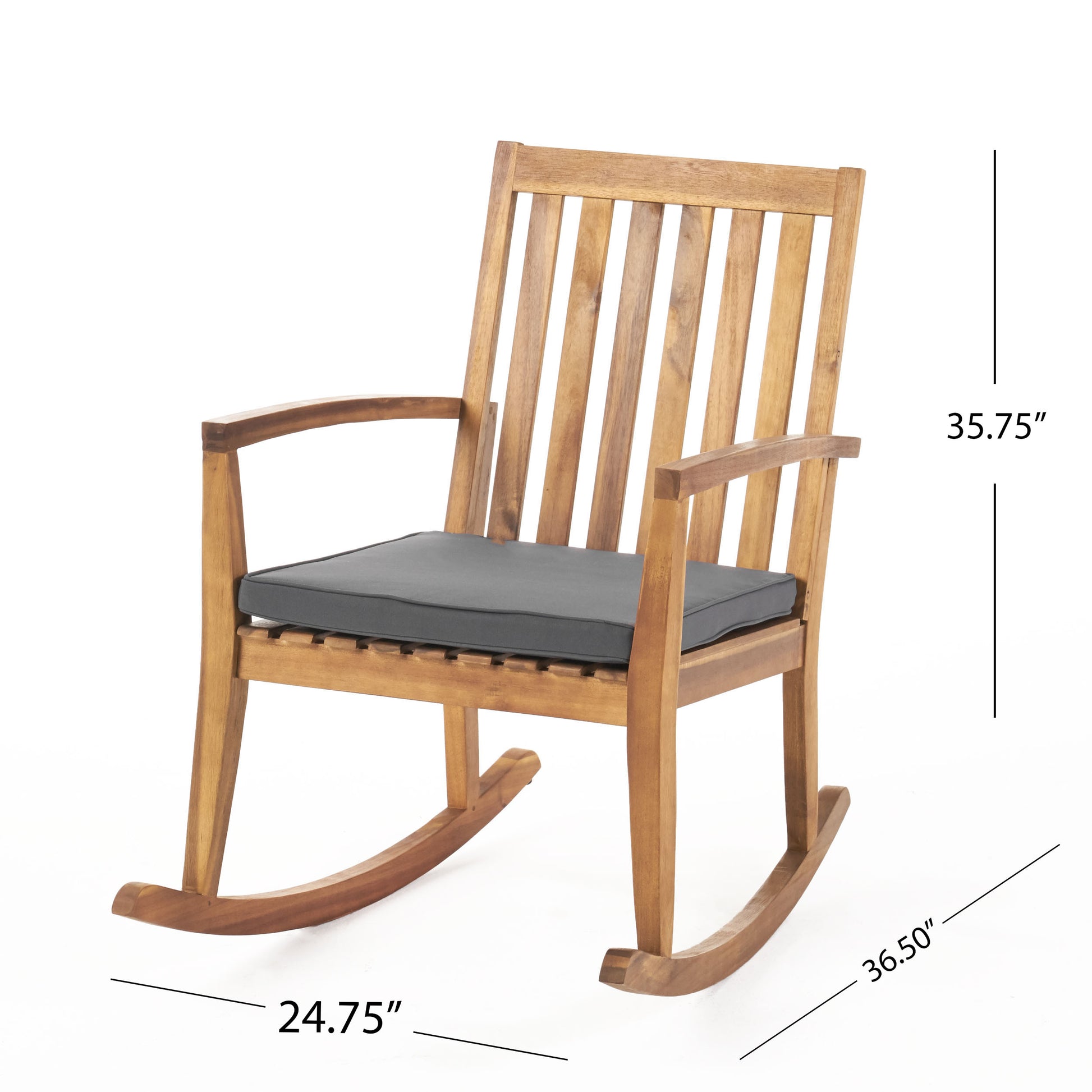 Montrose Rocking Chair Teak Acacia Wood