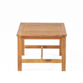 2 Club Chair & Table Brown Wood