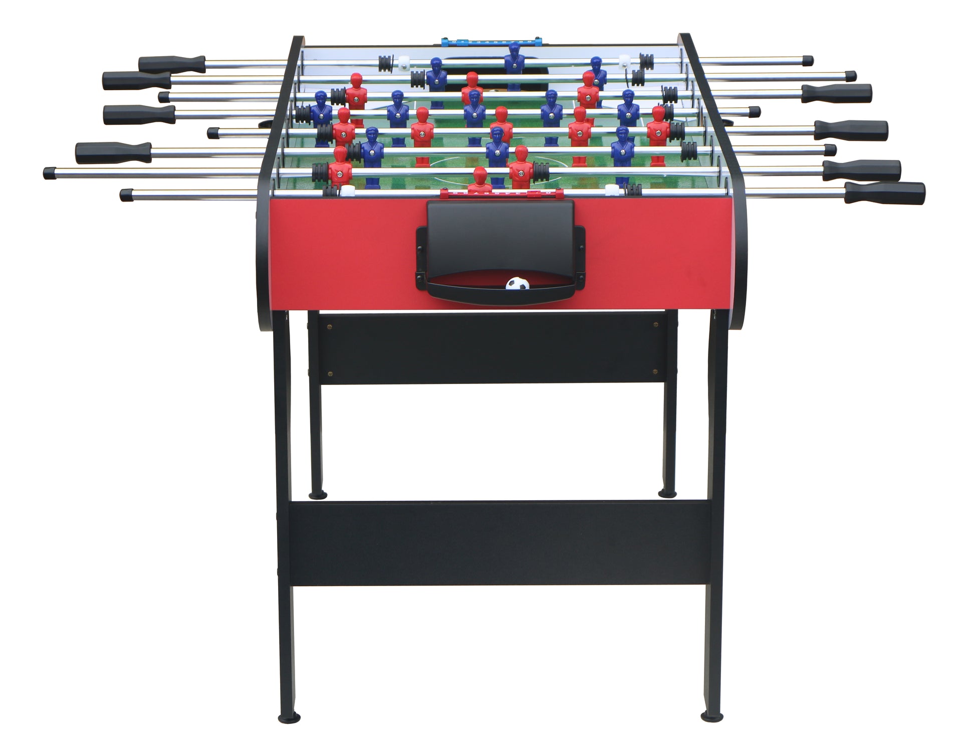 5Ft Soccer Table,Foosball Table,Football Table,Game Table, Table Soccer,Table Football,Children'S Game Table,Table Games,Indoor Games Balls Sports White Red Without Adjustable Weight Dining Room