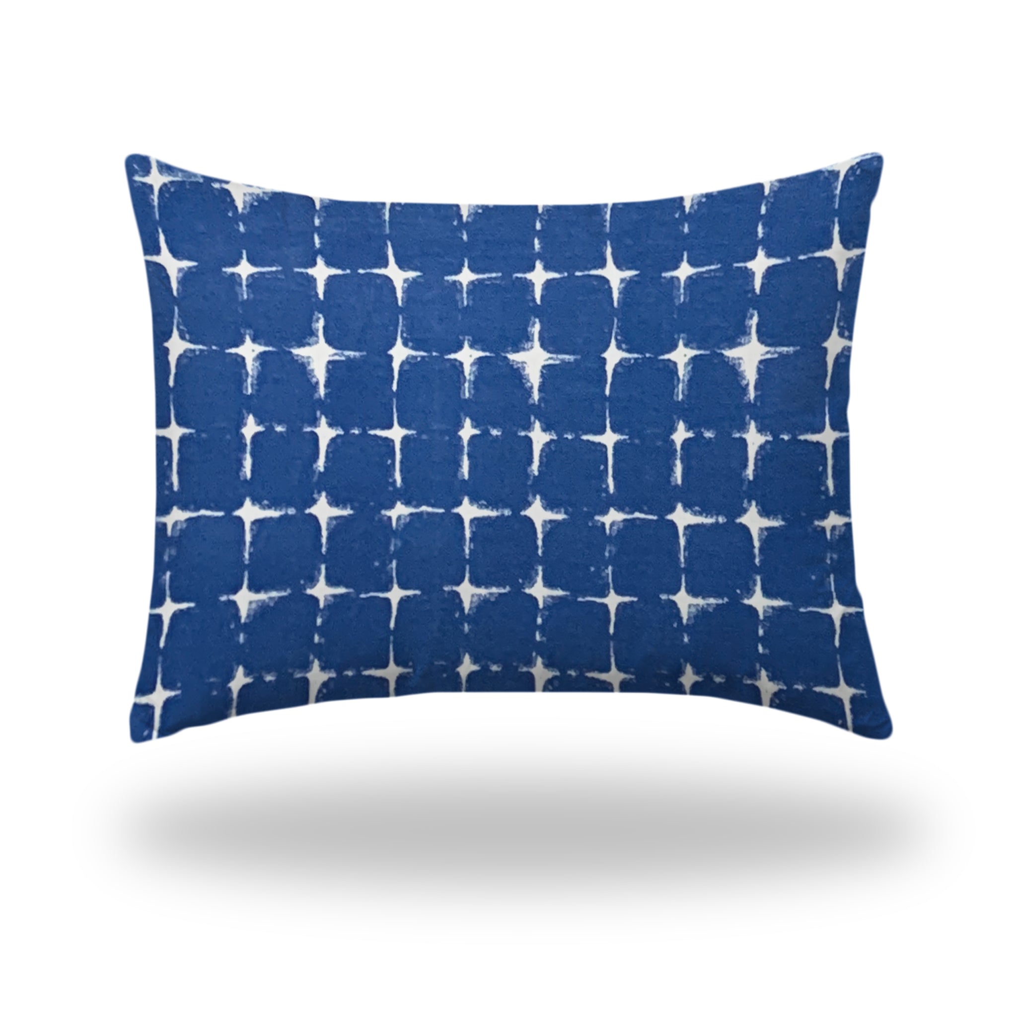 Flashitte Indoor Outdoor Soft Royal Pillow, Sewn Closed, 12X16 Multicolor Polyester