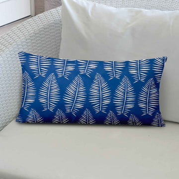 Breezy Indoor Outdoor Soft Royal Pillow, Envelope Cover With Insert, 12X24 Multicolor Polyester