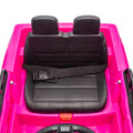 12V Kids Ride On Car W Parents Control,Licensed Chevrolet Silverado,Four Wheel Suspension,Led Lights,Bluetooth,Music,Usb,Mp3,Power Display,Speeds 1.86 3.11Mph For Kids Aged 2 5. Pink 50 99 Lbs