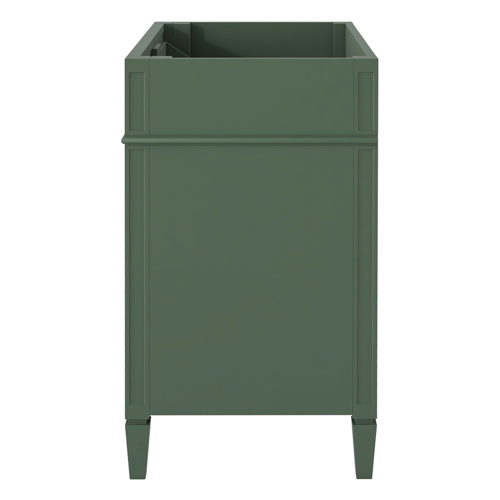 30'' Bathroom Vanity Without Top Sink, Modern Bathroom Storage Cabinet With 2 Drawers And A Tip Out Drawer Not Include Basin Green Bathroom Solid Wood Mdf