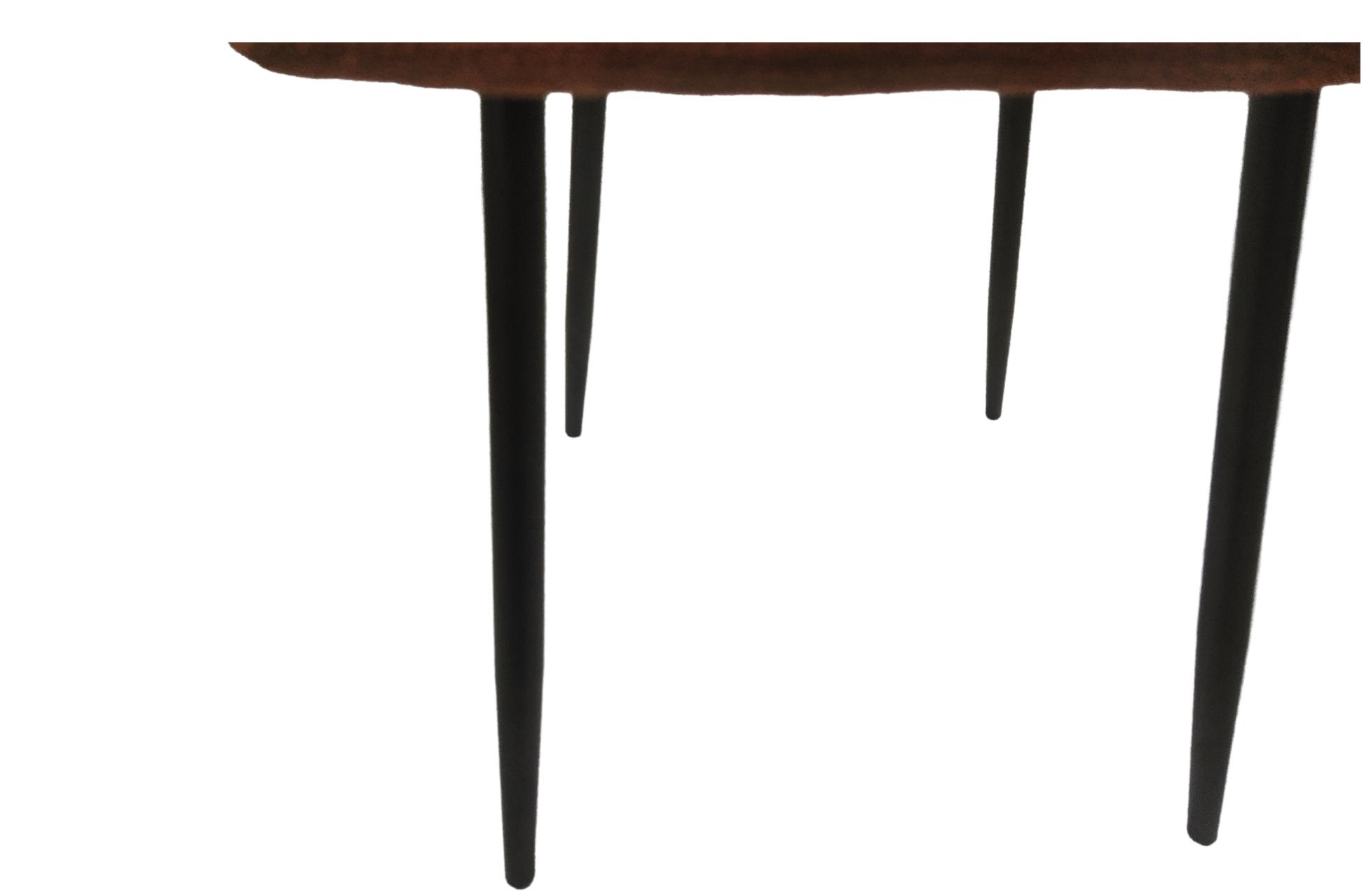 Dining Chairs Set Of 4,Modern Kitchen Dining Room Chairs,Upholstered Dining Accent Chairs In Linen Cushion Seat And Sturdy Black Metal Legs Caramel Caramel Foam Linen