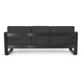 Giovanna 3 Seater Black Aluminium