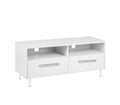 Tv Stand Modern White Media Console Entertainment Center With Storage Fits 75