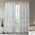 Burnout Printed Curtain Panel Only 1 Pc Panel Multicolor Polyester