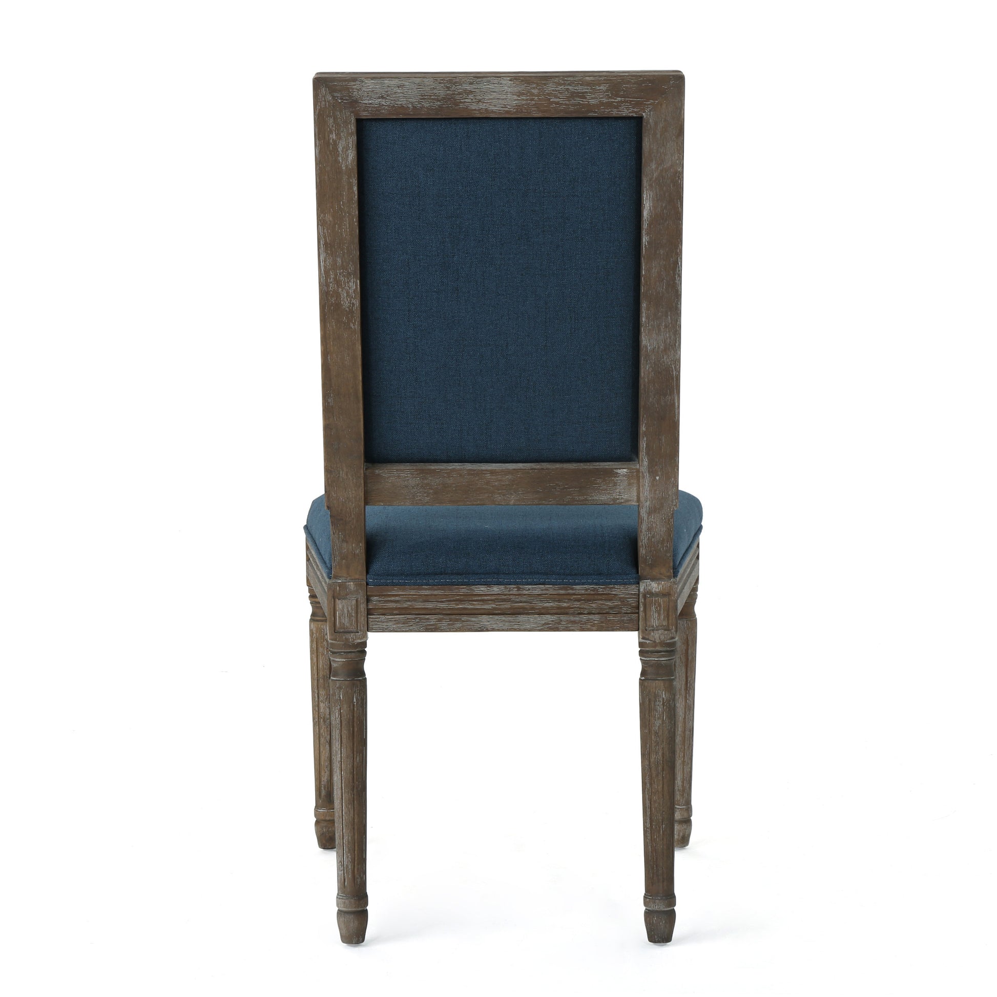 Dinning Chair Navy Blue Fabric