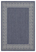 Sunshine Gc Har2001 Blue 2 Ft. 7 In. X 7 Ft. 3 In. Indoor Outdoor Area Rug Blue Polyester Polypropylene