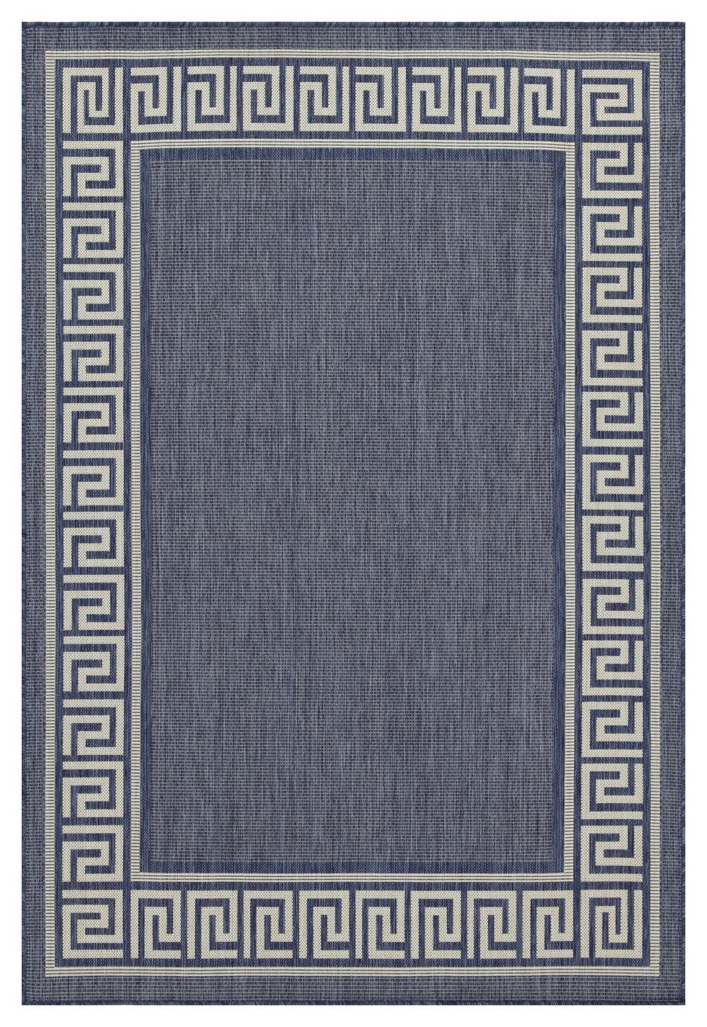 Sunshine Gc Har2001 Blue 2 Ft. 7 In. X 7 Ft. 3 In. Indoor Outdoor Area Rug Blue Polyester Polypropylene