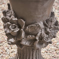 Mgo Garden Urn Planter Antique Gray Magnesium Oxide