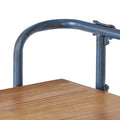 Yorktown 4 Shelf Bookcase Natural Metal & Wood
