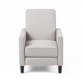 Grey Linen Push Back Chair For Elegant Home D Cor Grey Fabric