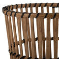 S 3 Bamboo Footed Planters 11 13 15