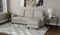 Drason Gray Reconfigurable Sectional Gray Foam Engineered Wood 3 Seat