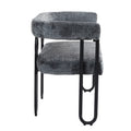 Coolmore Modern Loveseat 2 Seater Sofa Chenille Fabric Couch With Arms And Metal Legs For Living Room, Home Office, Studio Gray Chenille Gray Primary Living Space Soft Foam Chenille