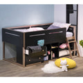 Black And Rose Gold 2 Shelf Bookshelf 2 Or Less Black Gold Standard Horizontal Primary Living Space Closed Back Wood Mdf Lvl