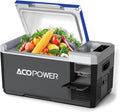 V18 Portable Refrigerator, 19Qt Car Freezer With App Control,12V,45W Low Noice Cooler For Rv, Boat White Plastic