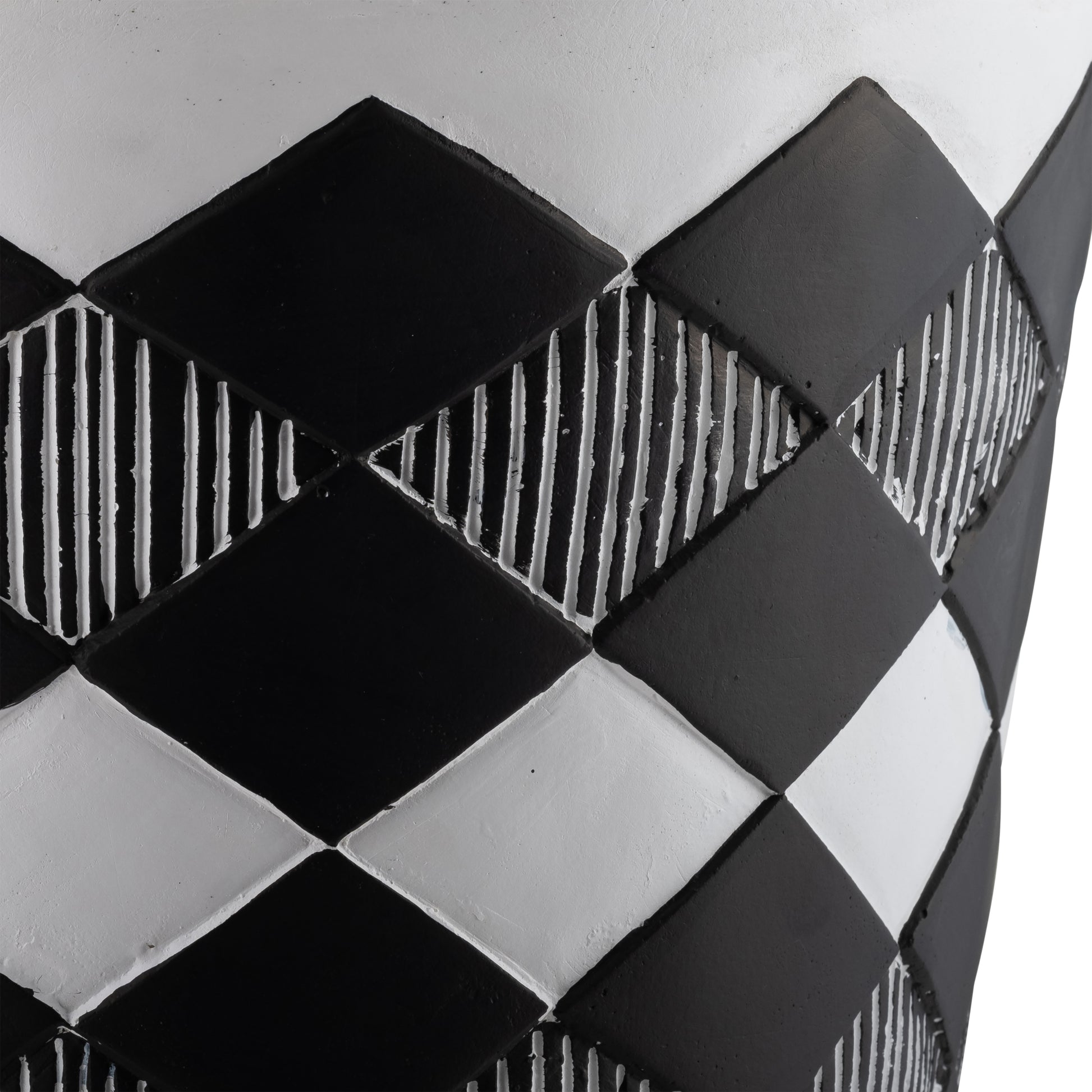 S 2 10 12" Diamond Planter W Wood Legs, Black Kd Black Polyresin