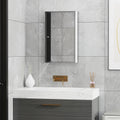 Homcom Bathroom Mirrored Cabinet, Vertical 16