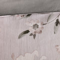 3 Piece Floral Printed Comforter Set Lilac Full Queen Full Lilac Cotton