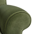 Alana Lawson Three Cushion Tightback Sofa, Olive Green Performance Velvet Green Foam Velvet 3 Seat