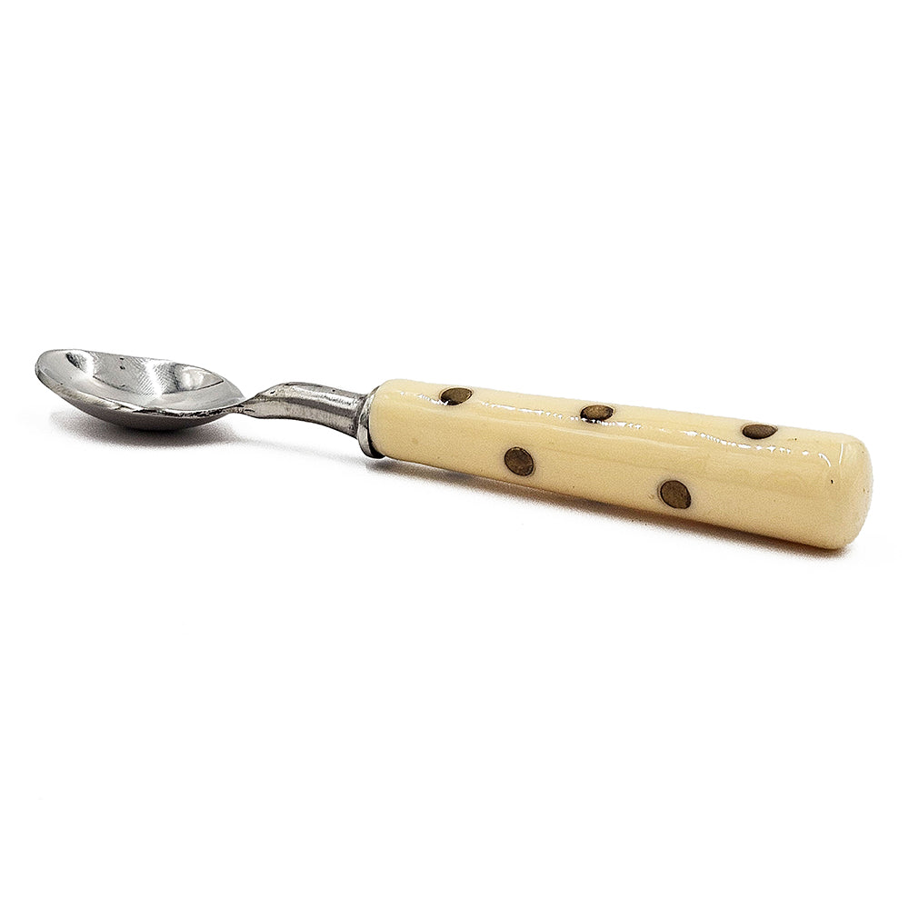 S 4 Coffee Spoons In Box Multicolor Steel