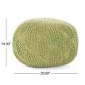 Deon Pouf Lime Green Pet