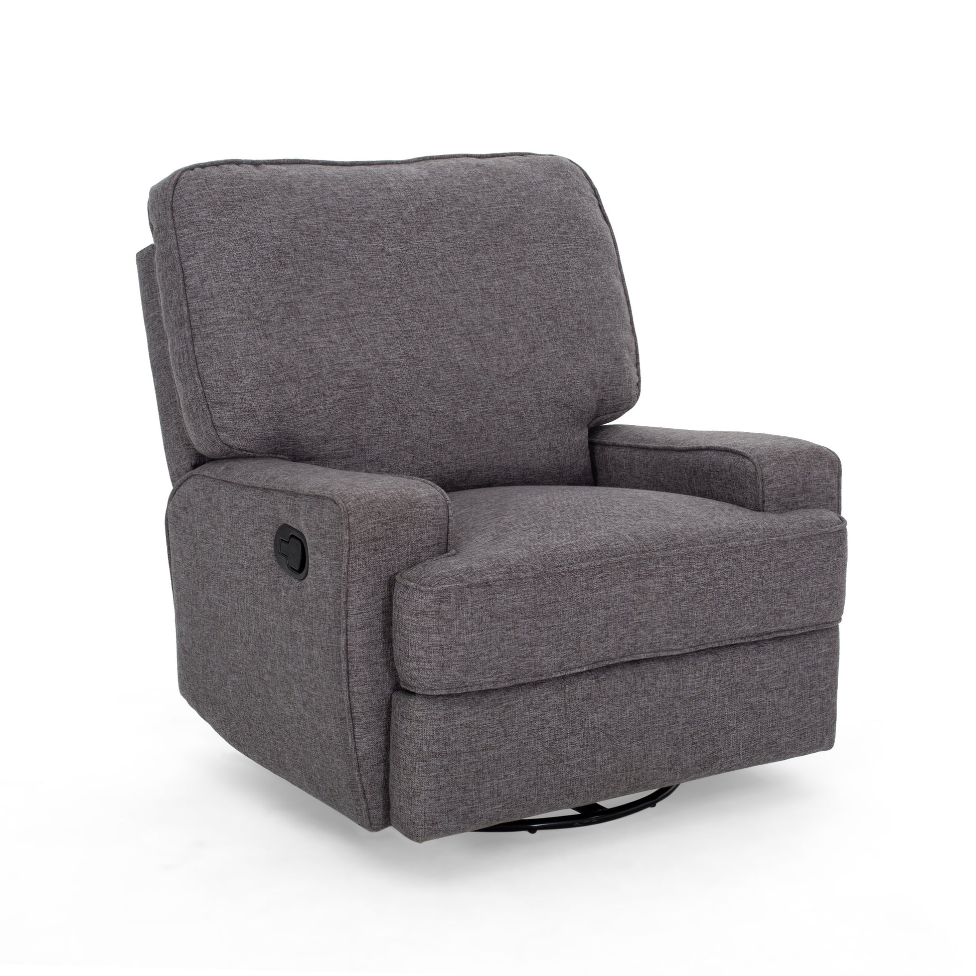 36" Wide Manual Standard Recliner Charcoal Fabric