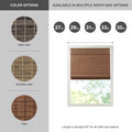 Bamboo Light Filtering Roman Shade 64