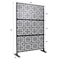 Outdoor & Indoor Privacy Screen Metal Privacy Screen 76