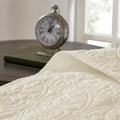 Reversible Quilt Set Cream King Cal King Cream Cotton