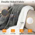 130*180Electric Blanket Grayish Flannelette