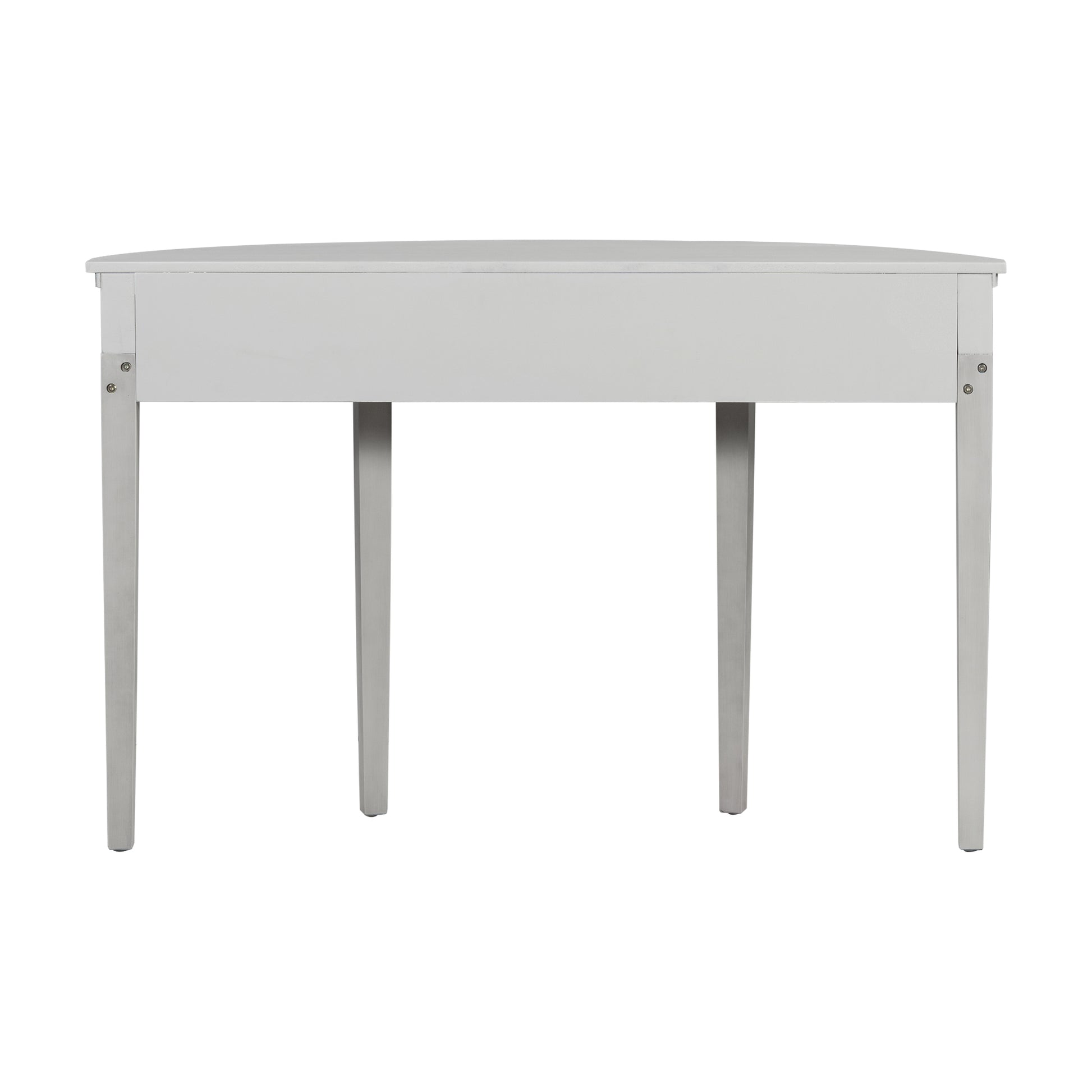 Distinctive Features Of Pine Veneer Console Table With Vertical Stripe Drawer Fronts And Four Legs Antique White Primary Living Space Antique,Minimalist Drawers Mdf