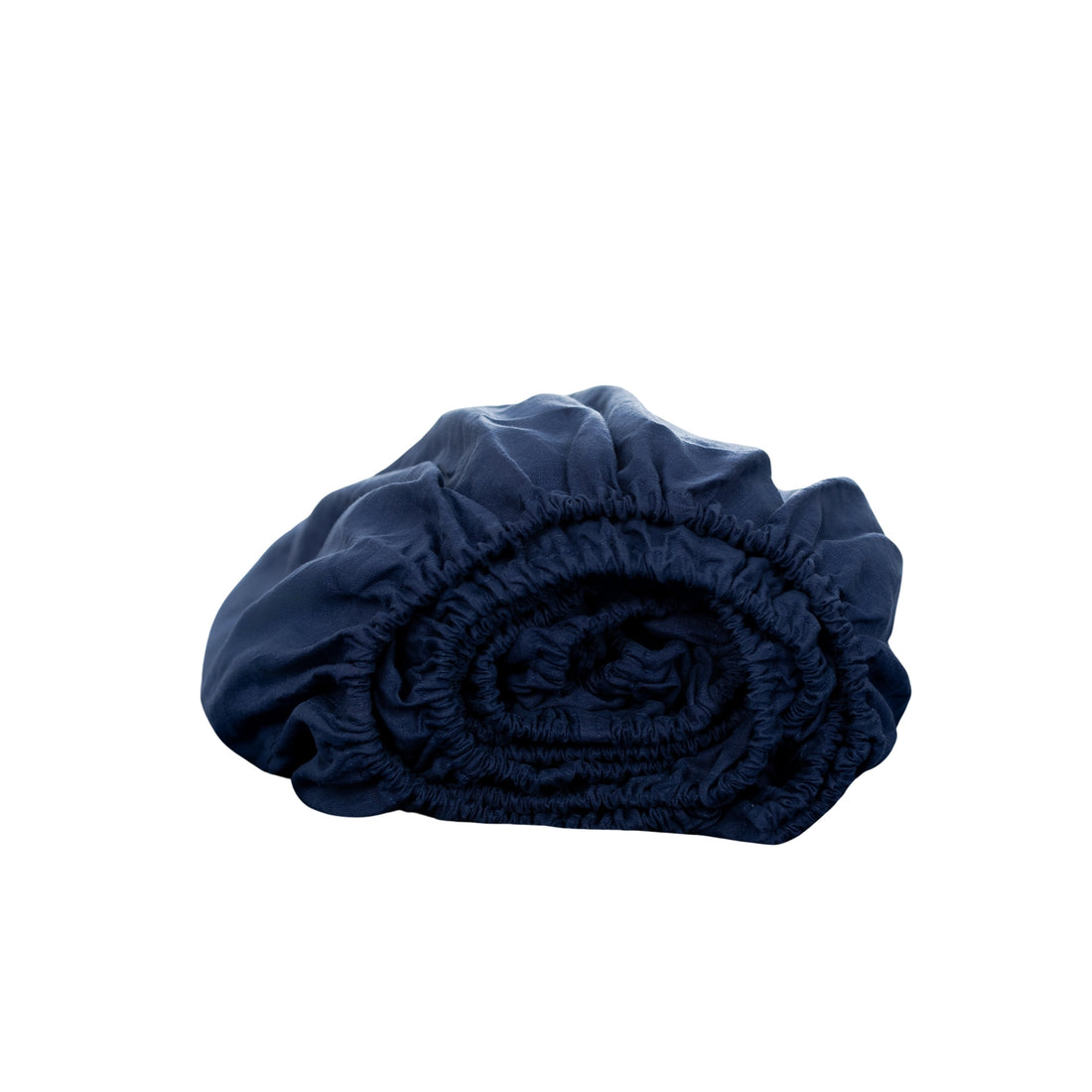 King Fitted Sheet 1 Pc, Bed Sheets King Size, Linen Sheets, Hotel Sheets,& Fade Resistant King Sheets Navy Linen