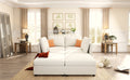 Modern Large Sectional Sofa, U Shape Modular Sectional Couch With Storage Function,123