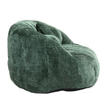 Coolmore Bean Bag Sofa Lazy Sofa Durable Comfort Lounger High Back Bean Bag Chair Couch For Adults And Kids, Indoor & Outdoor, Accent Floor Soft Lounge Chair Emerald Chenille Emerald Primary Living