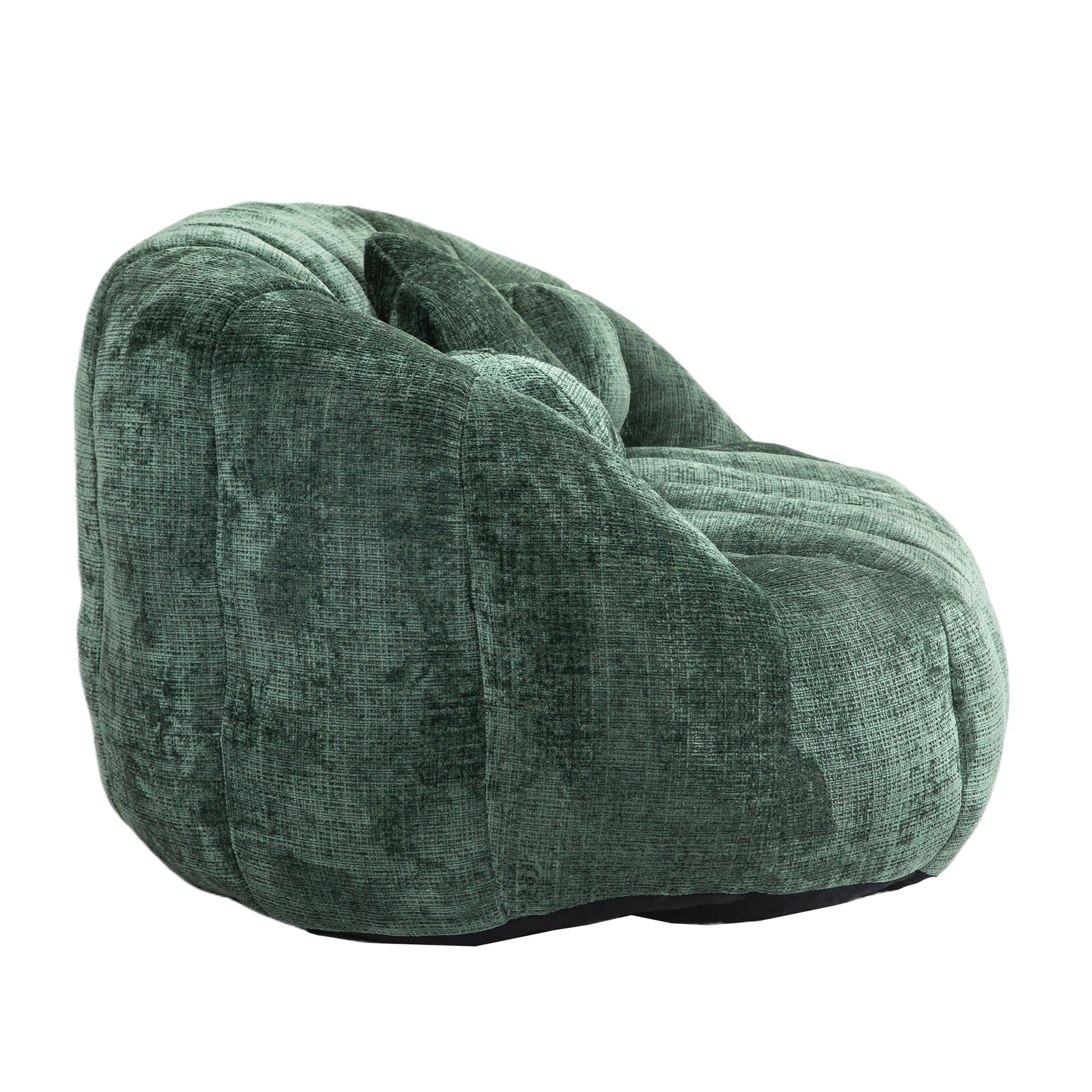 Coolmore Bean Bag Sofa Lazy Sofa Durable Comfort Lounger High Back Bean Bag Chair Couch For Adults And Kids, Indoor & Outdoor, Accent Floor Soft Lounge Chair Emerald Chenille Emerald Primary Living