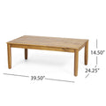 Seat & Coffee Table Teak Wood Fabric