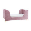 Bodhi Upholstered Toddler Bed In Lavender Mist Purple Polyester