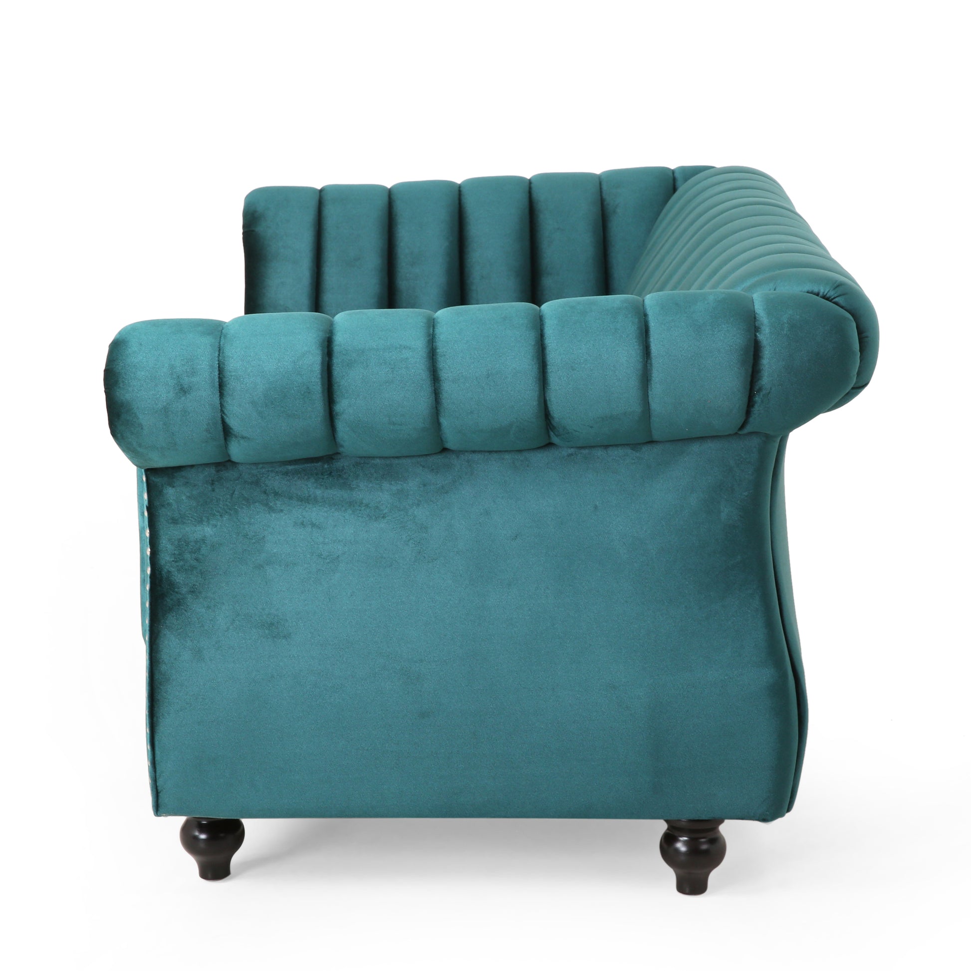 Seat Teal Velvet 2 Seat