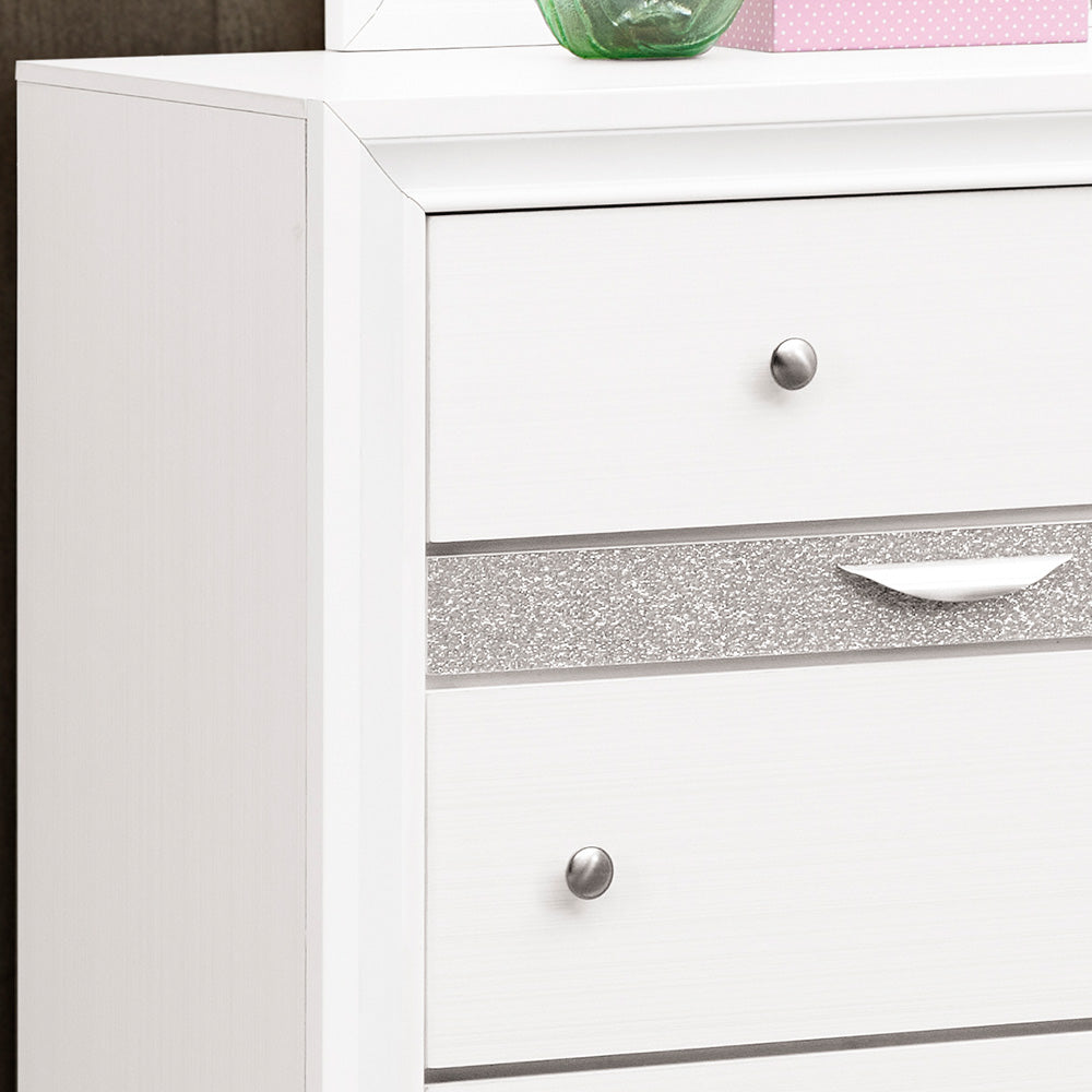 Madrid G02390 D Dresser White Wood