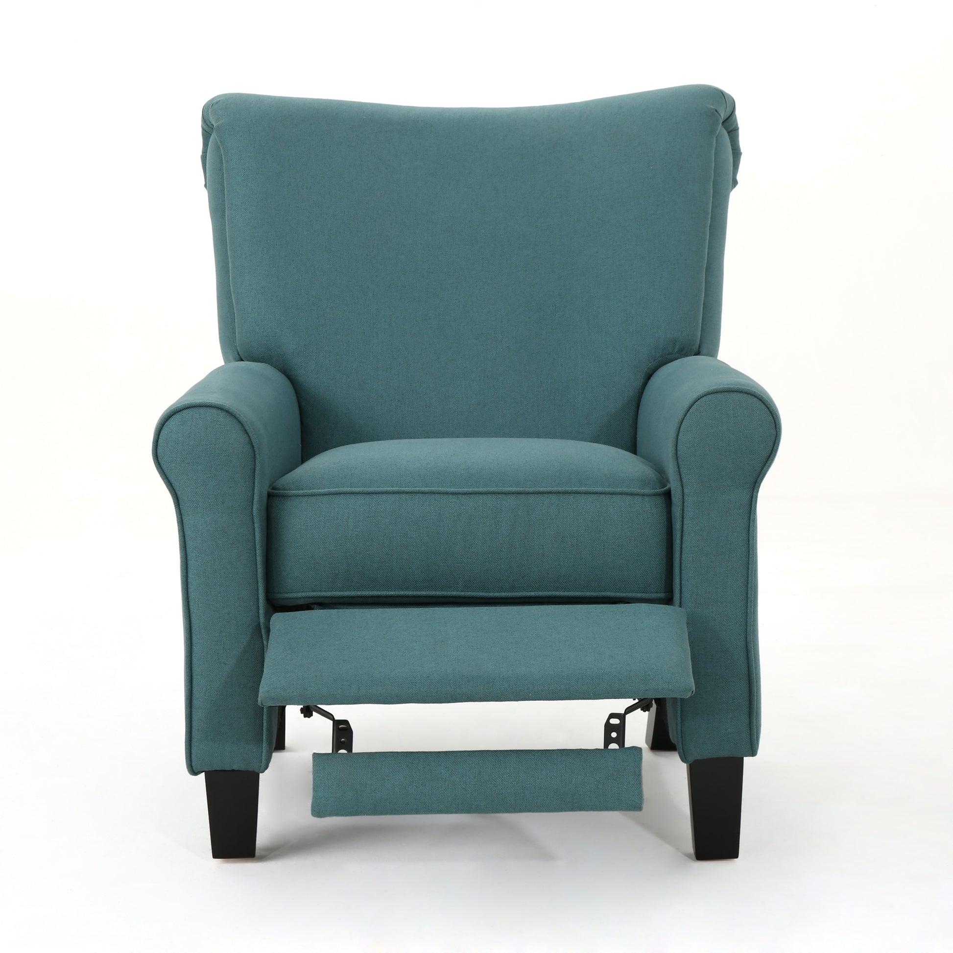 32.83" Wide Manual Standard Recliner Teal Fabric