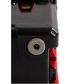 30Qt Color Black Red Buckle Black Red Polyethylene