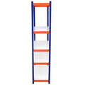 Capacity Garage Storage Shelves Heavy Duty Blue,Orange Iron