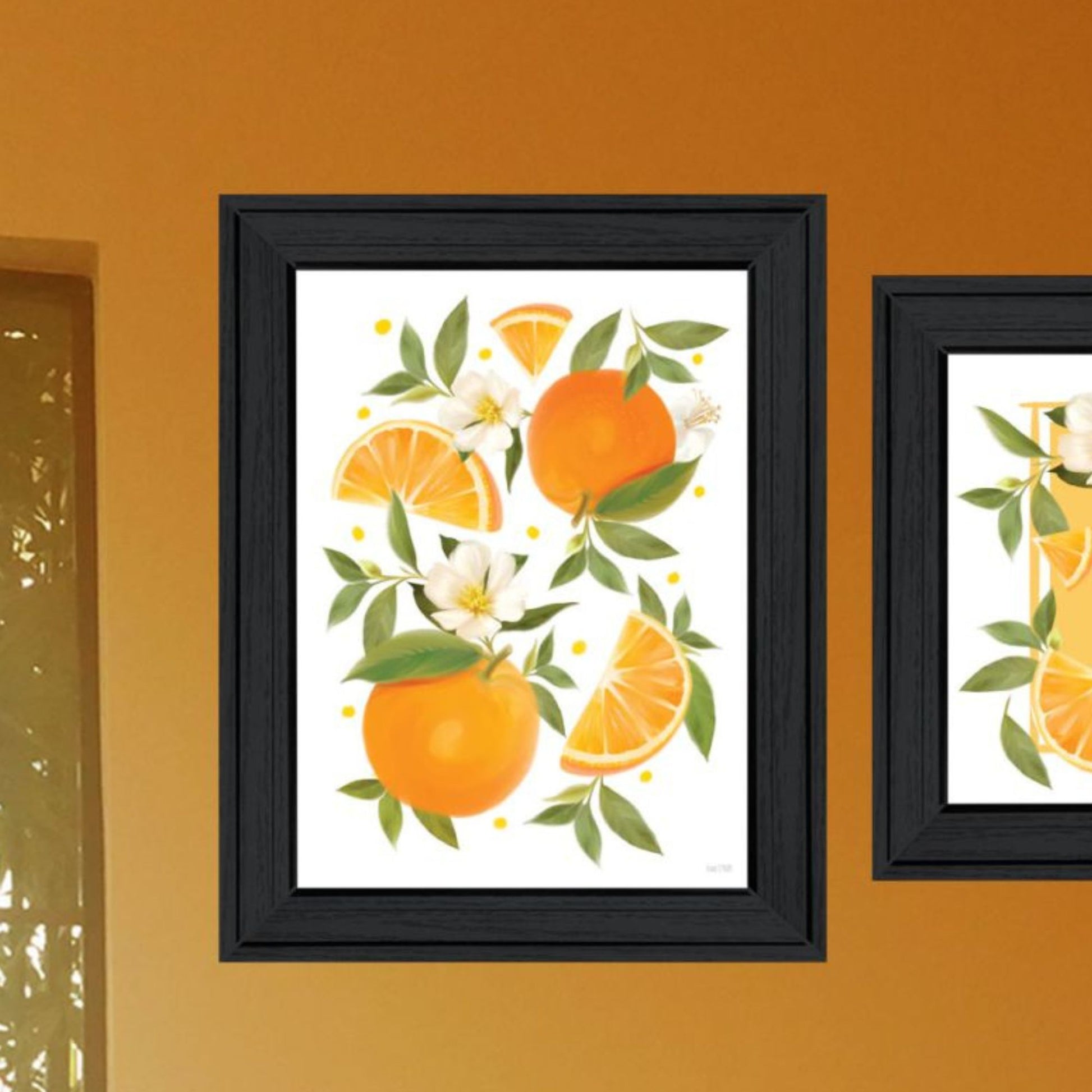 "Take Me Where Summer Never Ends So I Can Always Smell Orange Blossoms " Framed Wall Art For Living Room, Wall Art Print For Home Decor, Bedroom Wall Art By House Fenway Multicolor Wood Paper