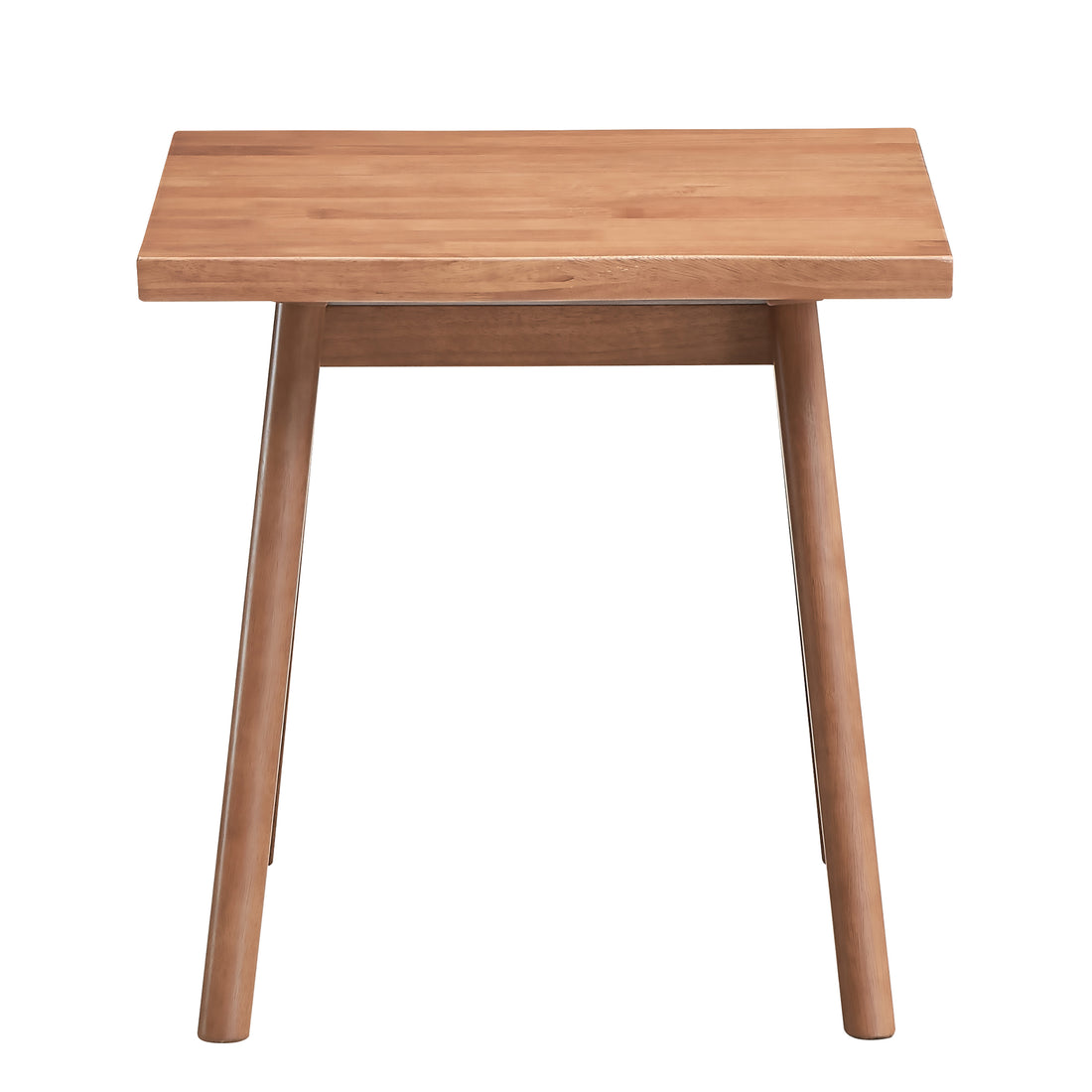 Natural Accent Table Natural Primary Living Space Rectangular Rubber Wood