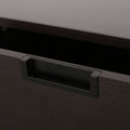 Tv Stand Dark Brown 50 59 Inches Wood